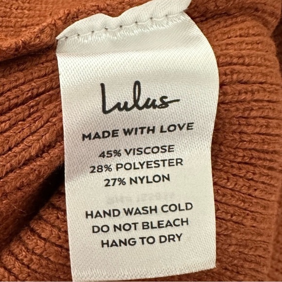 NWT Modena Rust Brown Dolman Sleeve
Bodycon Sweater Dress - Picture 6 of 6